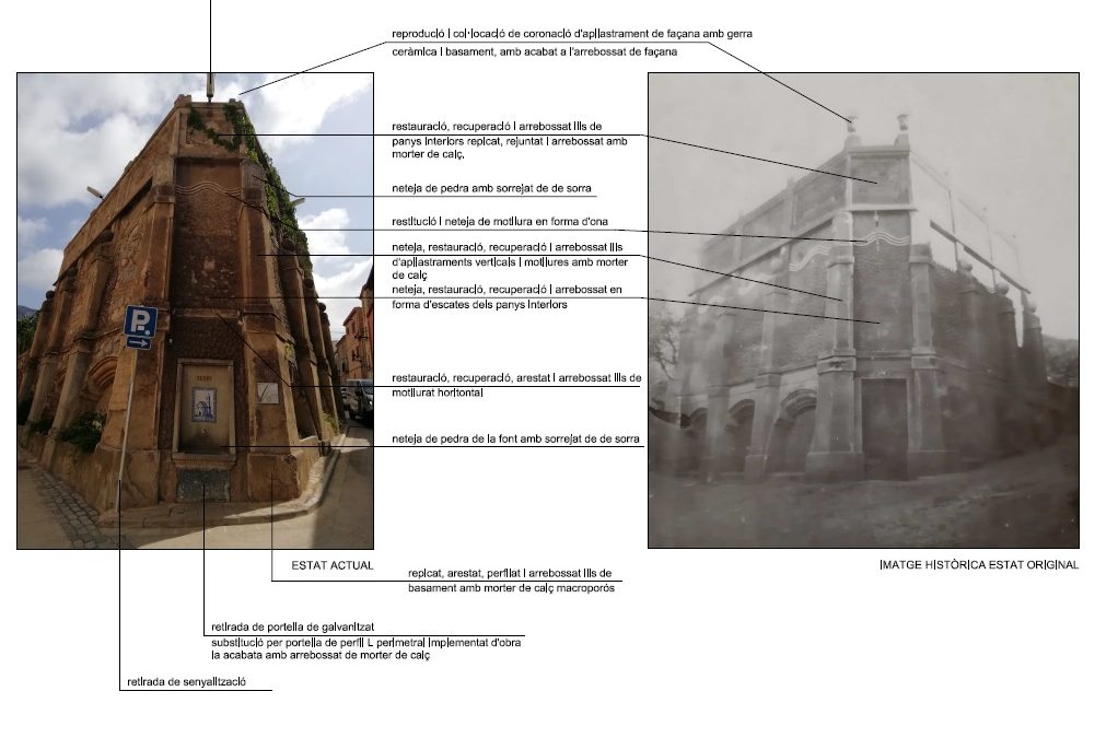 Aprovat el projecte de restauració del Dipòsit Vell