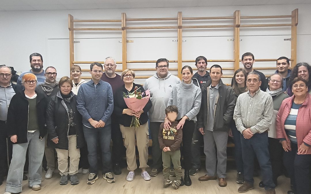 L’Ajuntament agraeix la dedicació de l’Antònia Recasens en el seu últim dia de feina