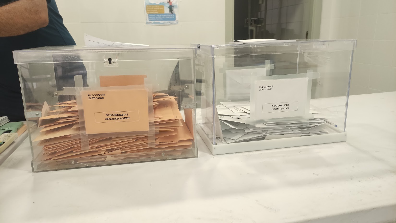 Resultats eleccions generals 23j a vilaplana
