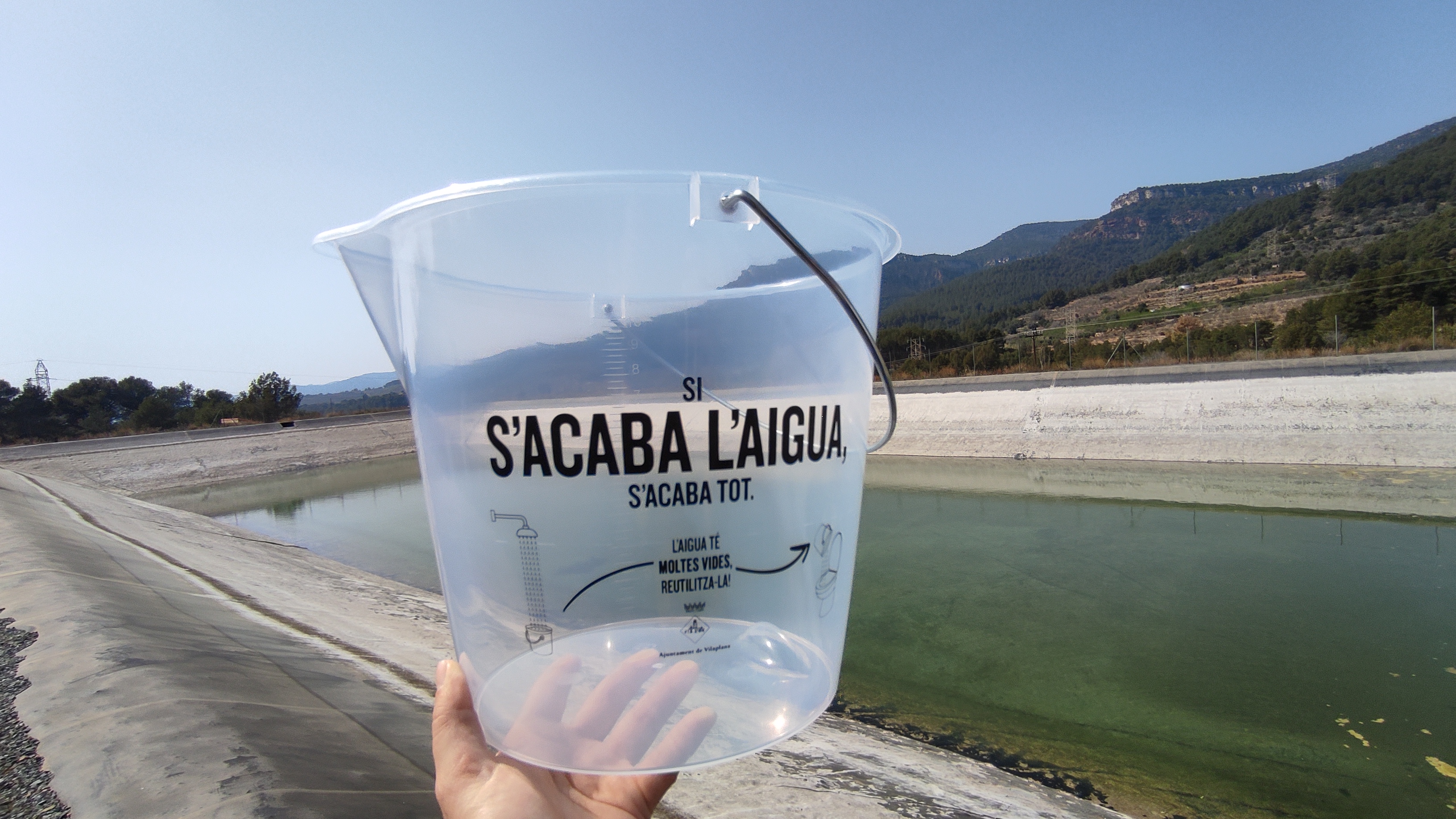 L'ajuntament inicia la campanya "si s'acaba l'aigua, s'acaba tot!"