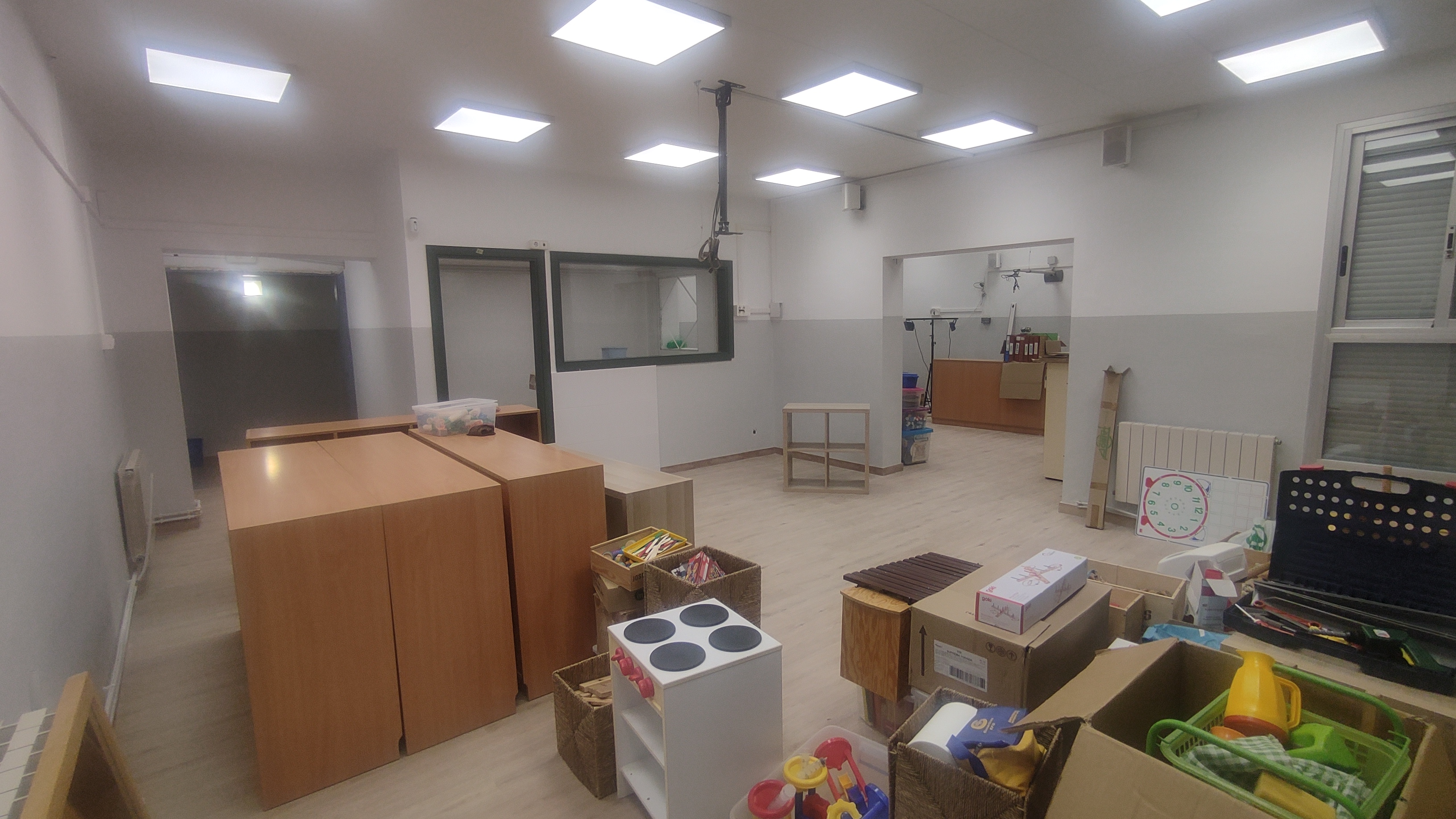 Les obres de l'escola encaren la recta final