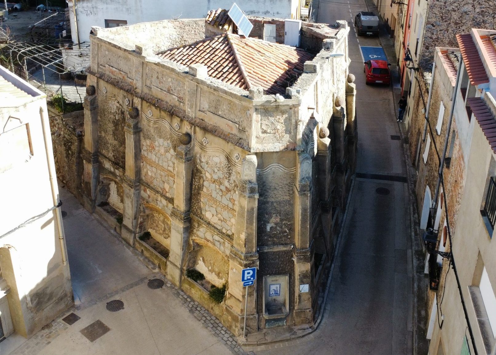 Oberta la licitació per a la restauració de les façanes i la coberta del dipòsit vell de vilaplana