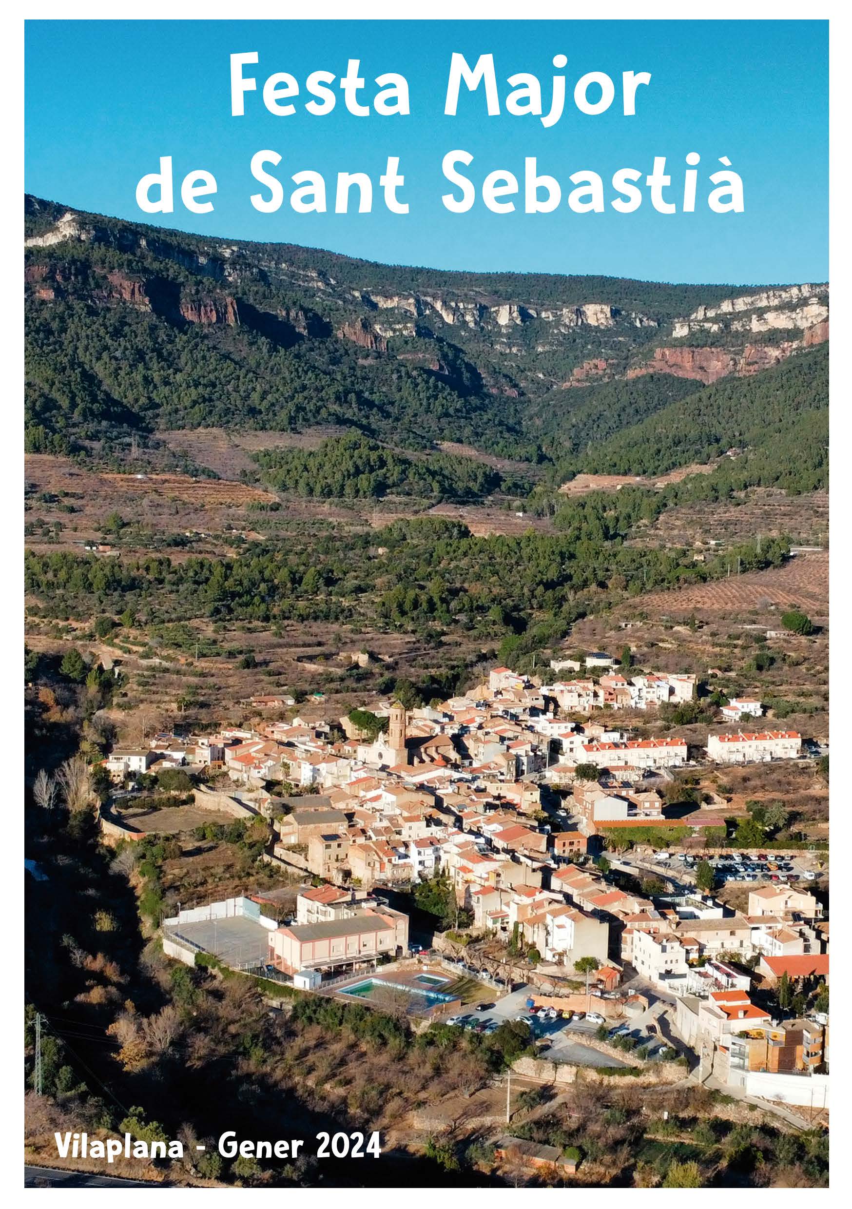 Programa de la festa major de sant sebastià   gener 2024