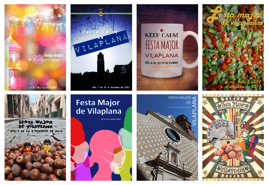 9è concurs de portades del programa de la festa major de vilaplana 2023