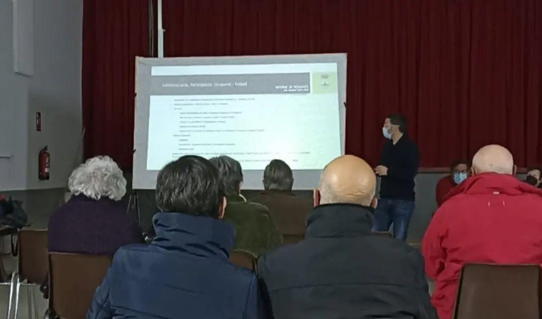 L'equip de govern presenta l'informe de mig mandat 2019 2023